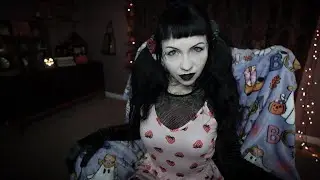 Needy Goth Girl ☠️ ASMR Satin Gloves