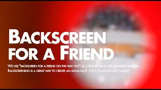Conceptual Offense -- Backscreen