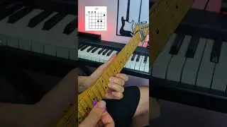 Daft Punk-İnstant Crush guitar triad chord