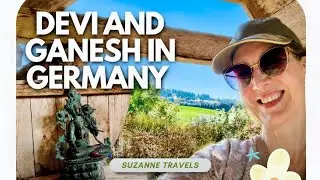 Ganesh in Germany?? | Unbelievable but true at Artemisia Garden in Stiefenhofen | Suzanne travels 