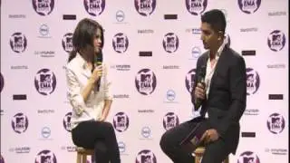 MTV EMA 2011 Press conference Selena Gomez