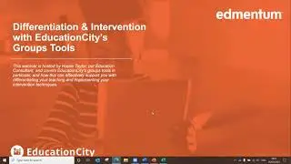Differentiation & Intervention with EducationCity&rsquo;s Groups Tools