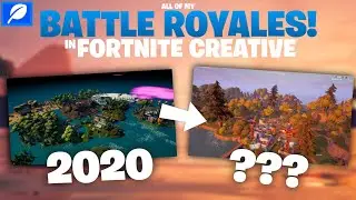 All Of My Mini BR Maps In Fortnite Creative!