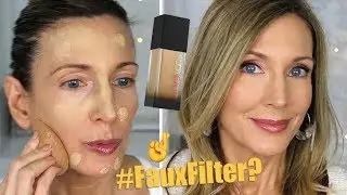 Foundation Friday Over 50 | Huda Faux Filter Foundation | Multi-Day Wear Test on Mature Skin