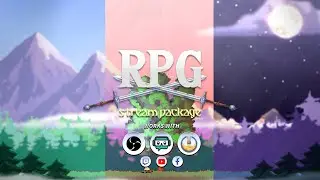 Twitch Animated Pixel Art Overlays | RPG | 👾