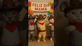 D&iacute;a de las madres Rat&oacute;n vaquero #d&iacute;adelasmadres  #cat #gatos #trending #trendingshorts