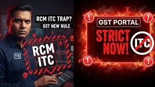 GST ITC Reversal & Reclaim Ledger Explained | RCM Liability & ITC Statement | GSTR-3B New Rules