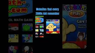 Websites that every 2000s kid remember