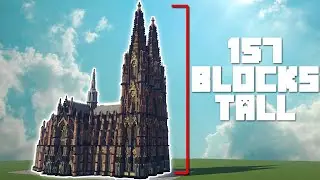 Я построил Кельнский собор в Minecraft.