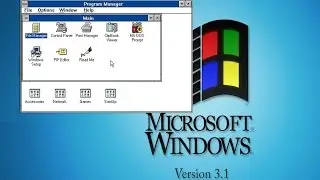 Ретро обзор windows 3x, 3.0,3.1,3.11