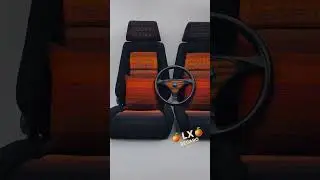 Recaro everything. Pillows, steering wheel, LX seats. Gradient #recaro #asmrecaro #lx #racingseats