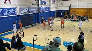 Seminole varsity basketball vs Hollins high. 1st half. 28 to18 Seminole