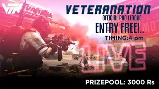Veteranation Official Pro league, Day 3, VIKENDI, Caster :- Shashank Singh (VTN I RAIDER)