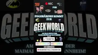 Pogob&auml;r1985 kommt zur Geekworld am 28.12.2025 nach Mannheim in der Maimarkthalle.