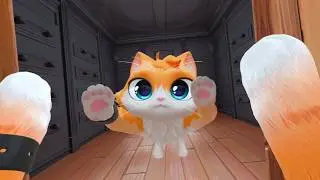 Crazy Cat FINALLY Leaves The House! - I Am Cat VR Full Game