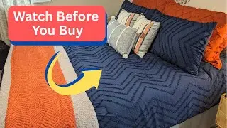 Navy Blue Comforter Set King Size, Boho Soft Warm Tufted Bedding  Review - Watch Before You Buy!