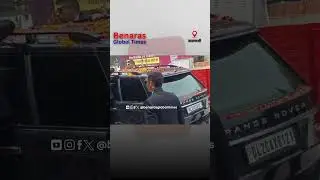 PM Modi कचहरी चौराहा से होटल ताज के लिए हुए रवाना, हाथ हिलाकर जनता का किया अभिवादन | Varanasi
