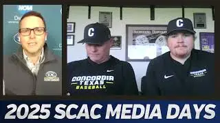 2025 SCAC Baseball Media Days - Concordia University (Tex.)