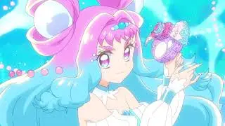 [1080p] Precure Ocean Bubble Shower! (Cure LaMer 2nd Attack)