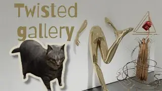 Twisted gallery.A horror loop art gallery. Uia cat 