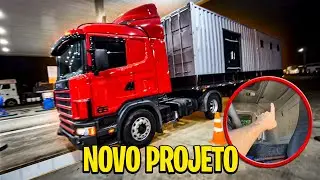 Come&ccedil;ando no projeto na interna do scania 124.