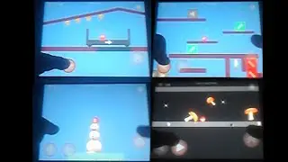 New Red Ball Levels 1, 2, 3, 4, 6, 7, 8, 9, 10, 11, 12, 17, and 18 (Back Track)