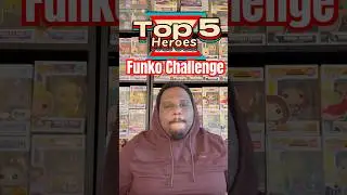 Funko Challenge Top 5 heroes #funko #funkopop #heroes #marvel #funkoshorts #mha #memes #memeshorts