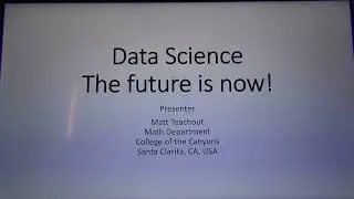Data Science Presentation Part 1 Teachout January 2023