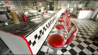 Exploring Abandoned 1950's Time Capsule Diner w/ Everything Left Inside