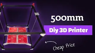 DIY 500mm Core XY 3D Printer Part 1 | Frame Guidance #diy #3dprinter