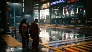 Slow Walk Through Rainy Night City | Cyberpunk 2077 (4K Ultra Settings / Path  Tracing)