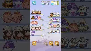 Cat Sort Puzzle: Cute Pet Game (level 140) #catsort #sonatgame #catsortpuzzle