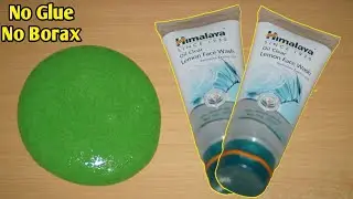Face Wash Slime l How To Make Slime Without Glue l DIY Slime Without Glue l How To Make Slime