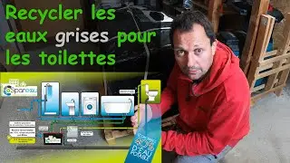 Spareau recycler l'eau grise pour ses toilettes (WC) - présentation / déballage