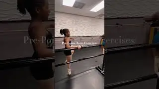 Pre-pointe barre exercises | Pass&eacute; Relev&eacute;s | #dance #pointe #balletdance #danceteaching #pointework
