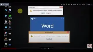 How to Fix There is Insufficient Memory or Disk Space Error MS Word