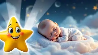 Twinkle Twinkle Little Glow | Soothing Baby Lullaby Song for Sleep | Relaxing Bedtime Music