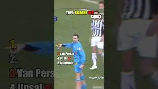 TOP5 UNEXPECTED RED CARDS #football #soccer #top5
