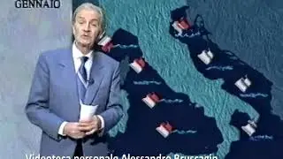 31-12-1993 - L'ultima previsione meteo (RAI) del Gen. Andrea Baroni