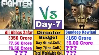 Sky force box office collection day 7 / Sky Force Vs Fighter box office collection / Akshay Kumar