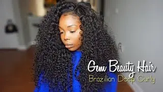 Gem Beauty Hair | Brazilian Deep Curly | Aliexpress + Can It Be Straightened?