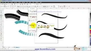 Corel Draw Artistic Media Tool Tutorial in Hindi