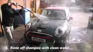AGlaze water based spray on sealant on a Mini