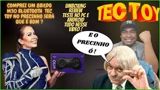 8BITDO M30 TEC TOY COMPREI 1 NO PRECINHO UHUU !! UNBOXING REVIEW TESTE TUDO NESSE V&Iacute;DEO CONFERE AE!