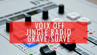 Jingle voix off pour radio fm voix grave/suave