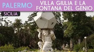 PALERMO - Villa Giulia e la Fontana del Genio