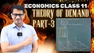 Theory of Demand Class 11 | Individual demand schedule | Market demand schedule | Part 3