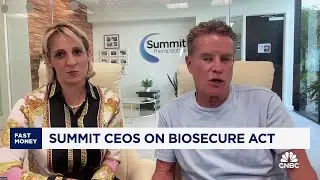 Summit Therapeutics Co-CEOs on what's next for lung cancer drug