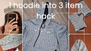 Old hoodie Made useful things #sewing tips 👌 #stitching hack 💥 #YouTube videos 😍❤️