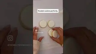 Peppermint cookie with Stencil